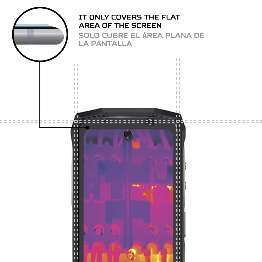 ANTISHOCK Screen protector for Ulefone Armor Mini 20T Pro