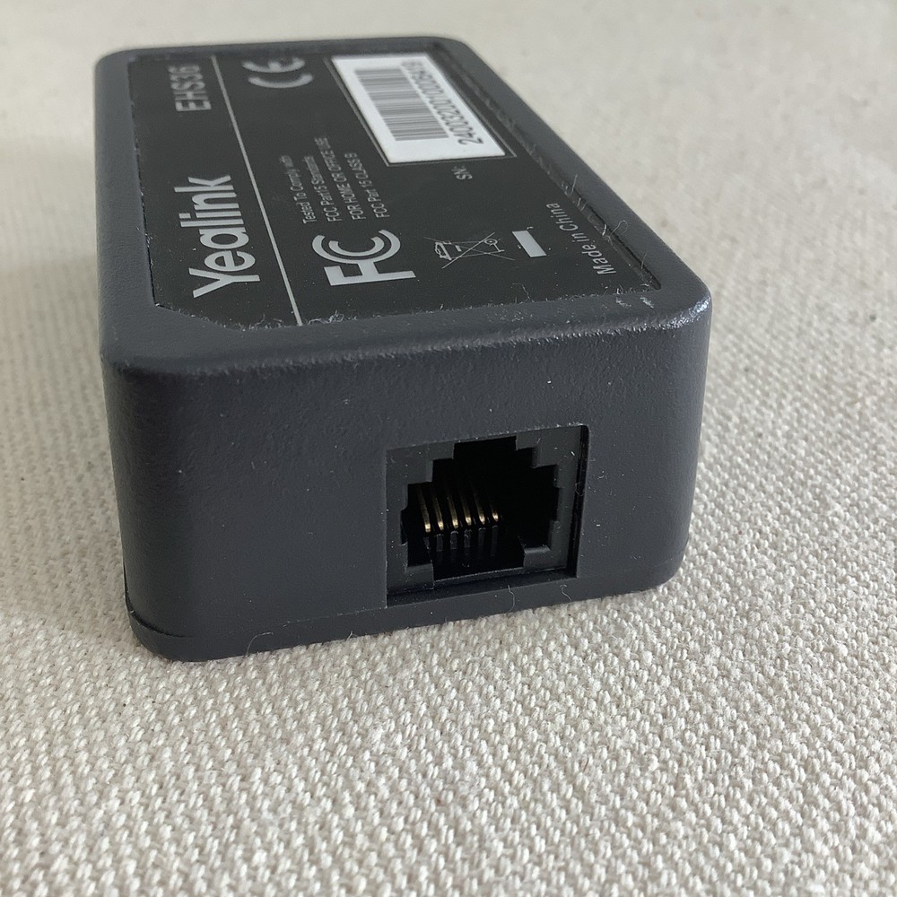 Yealink EHS36 Wireless Headset Adapter Box Only No Cables Included