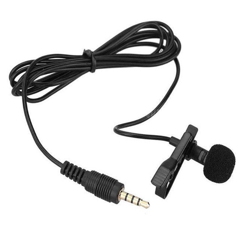 Universal Lapel Clip Microphone 20hz-16khz Frequency Range Lapel Clip Microphone