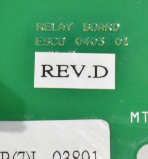 ESCO 0403 01 Relay Board 7-Channel