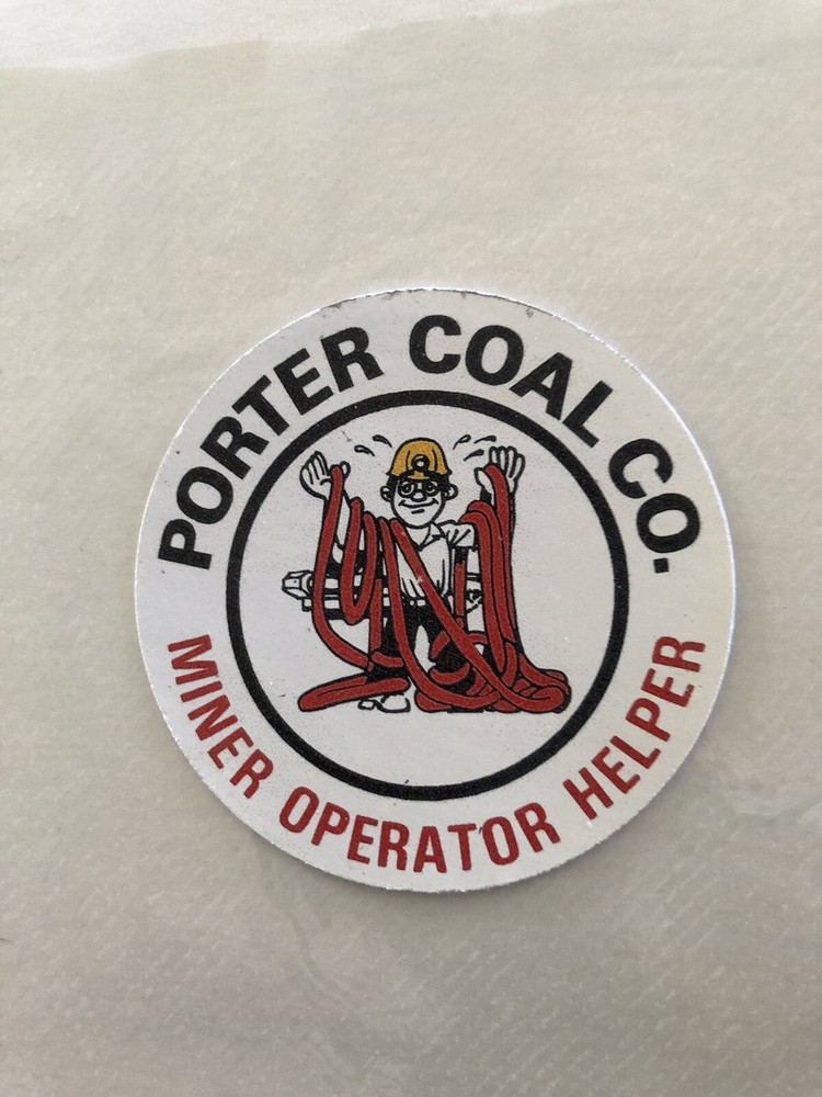 coal mining stickers Nice Coal Company.