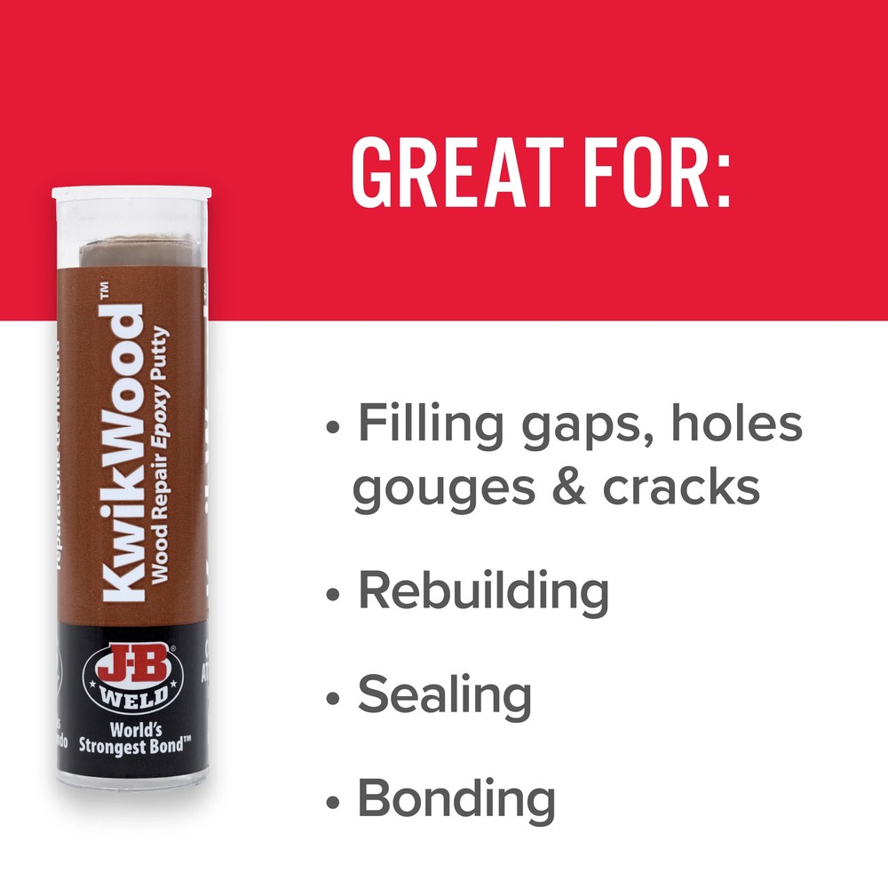 1 oz KwikWood Epoxy Putty Tan