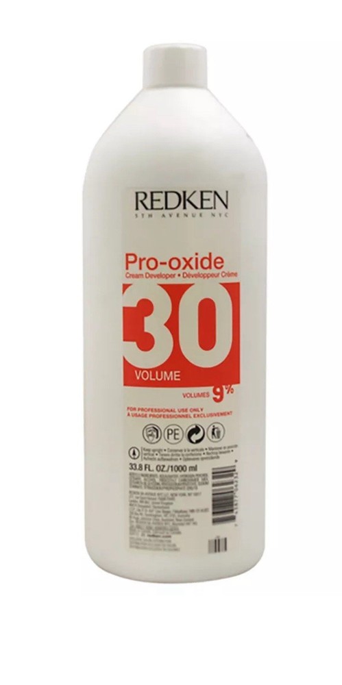 Redken Pro-Oxide 30 Volume 9% Cream Developer 33.8oz 1000ml