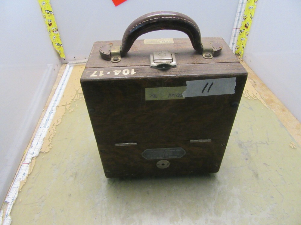 antique weston model 45 electrical meter dc millivolts [#11] [5*A-10]