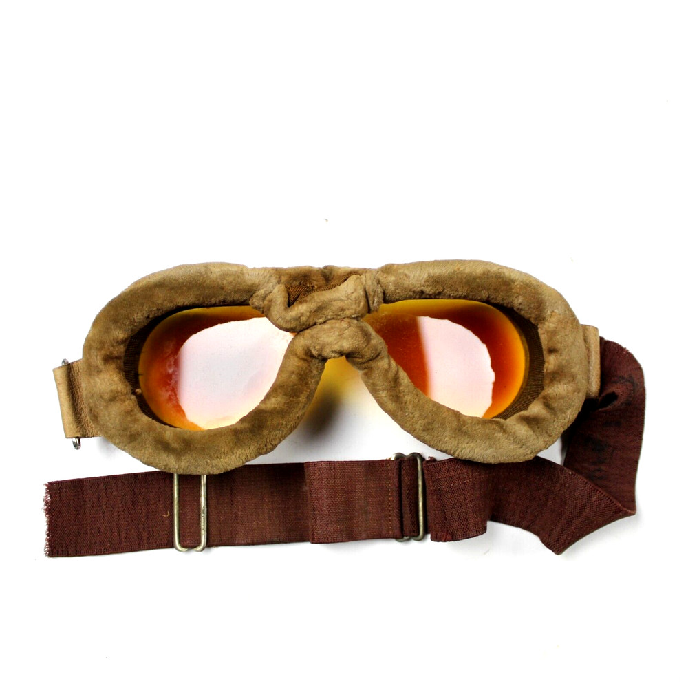 WW2 IMPERIAL JAPANESE NAVY IJN NAVAL AVIATOR PILOT 1925 PATTERN GOGGLES GLASSE
