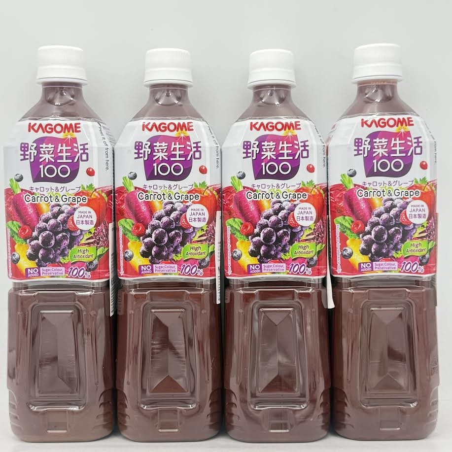 Kagome Carrot & Grape Juice 720ml/4bottle