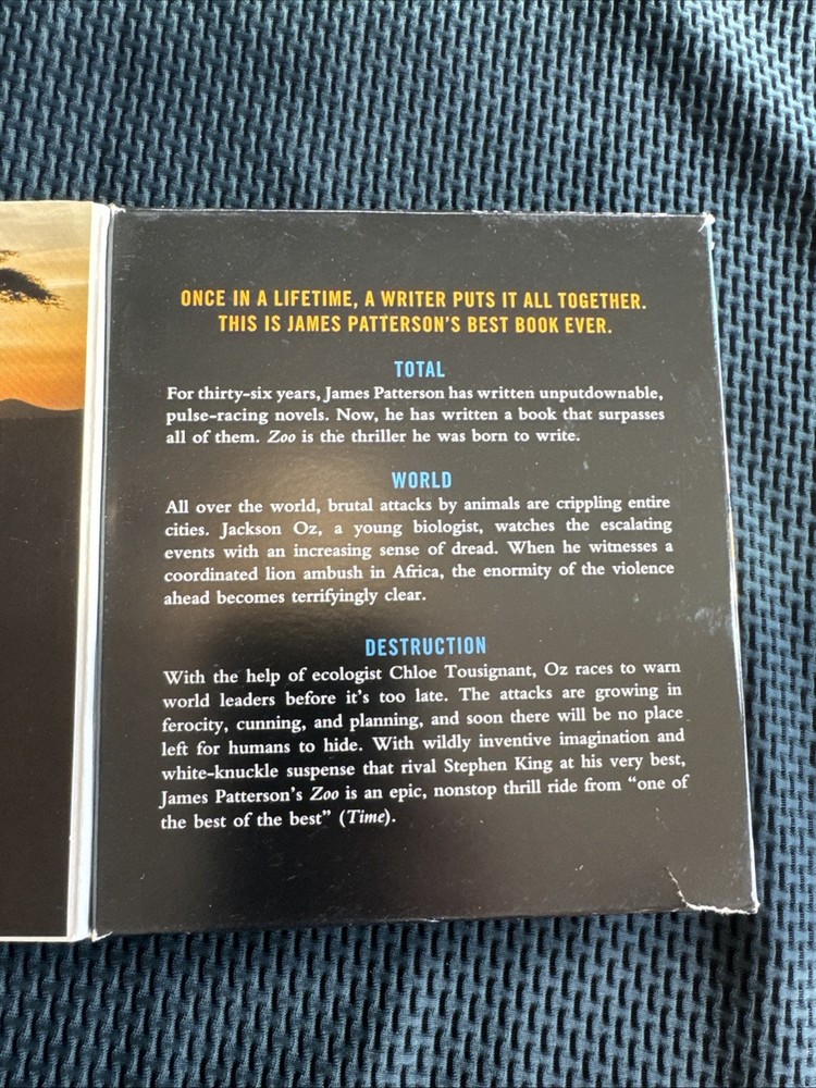 Zoo James Patterson Michael Ledwidge Audiobook