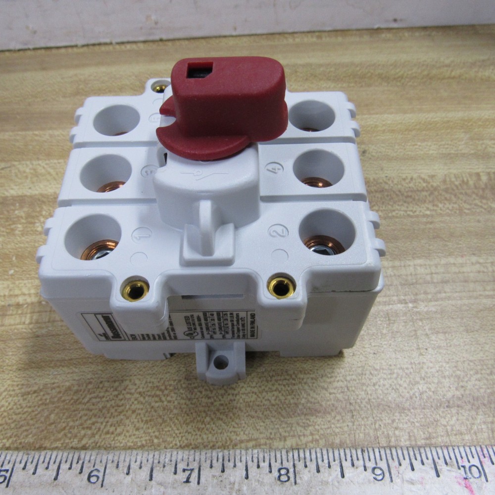 SWITCH High Current 3PST 3 Phase 80A 600V BUSSMANN BONLR53080
