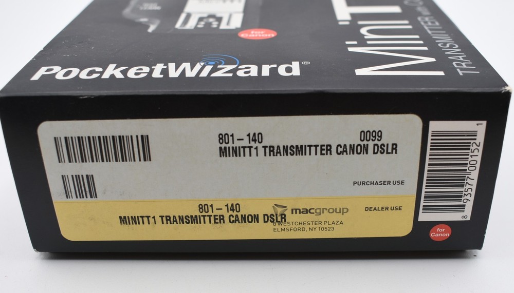 Pocket Wizard Mini TT1 Transmitter Pocket Wizard for Canon
