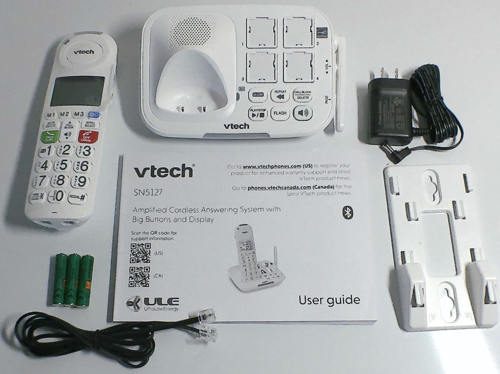 VTech SN5127 Amplified Cordless Phone System