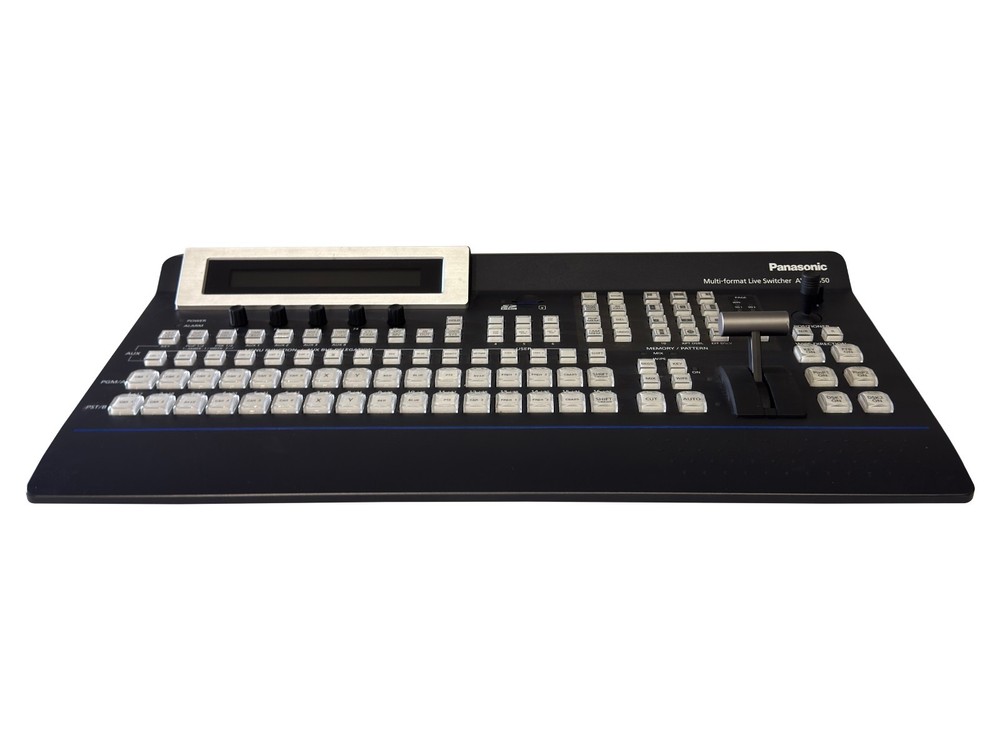 Panasonic AV‑HS450 Switcher + Control Panel + Dual PSU - Complete Broadcast Set