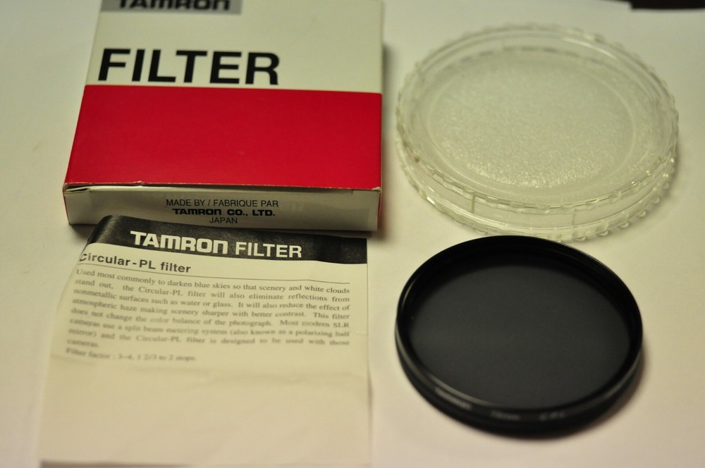 Tamron 72mm circular polarizer. New