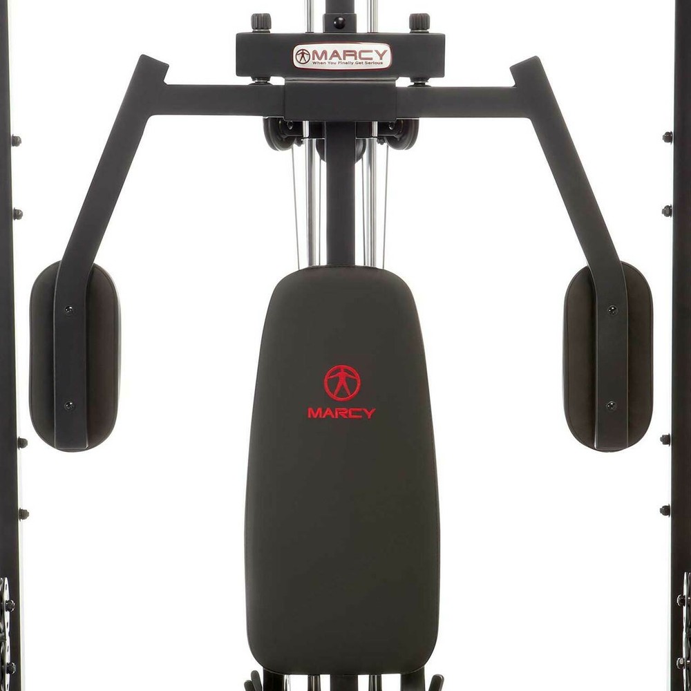 Marcy Smith Machine Cage System Home Gym | SM-4033 Pull Up Bar Dips Landmine