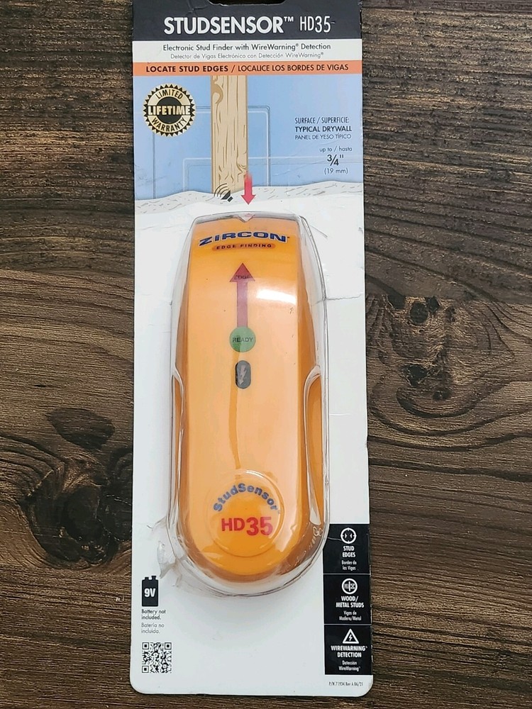 Zircon HD35 StudSensor with Wire Warning Detection