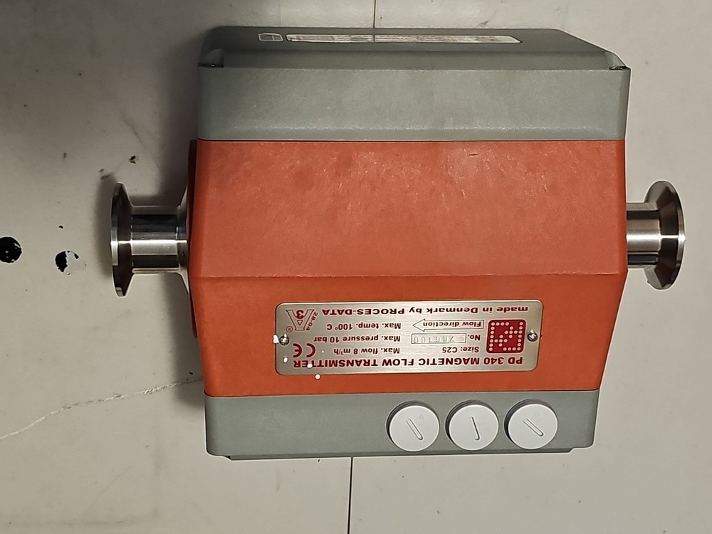 New Proces Data PD340 Magnetic Flow Transmitter Process PD-340