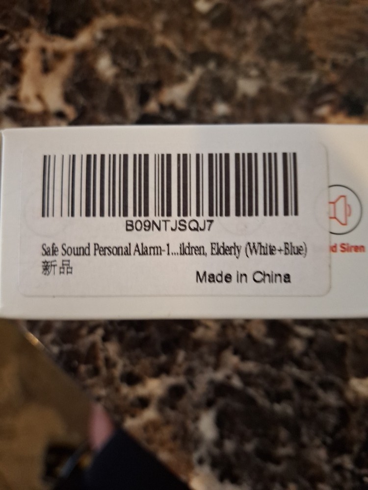 Personal Alarm, SOS Alarm, Panic Button, and LED Light *111