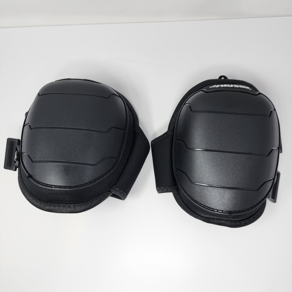 HuskyHard Cap Foam Work Knee Pads Black 1-Pair