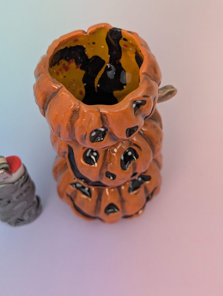 Stack of Pumpkins Vase/Candle Holder