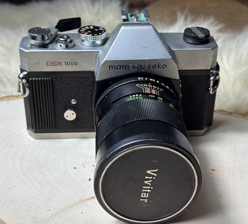 Mamiya Sekor 1000 DSX Camera Lens Flash Bundle 10pc Untested Vintage Kit