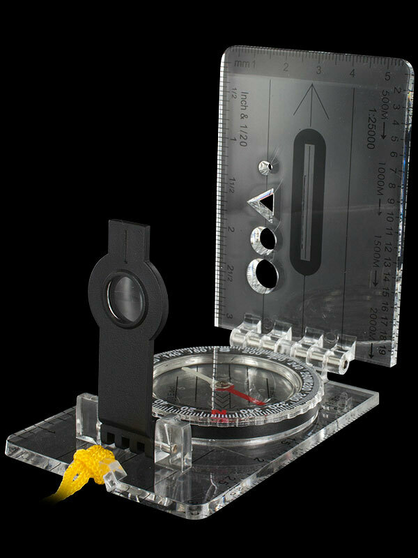 Explorer Scout-Sighting Compass w/ Highly Accurate Magnifying Sight Lanyard