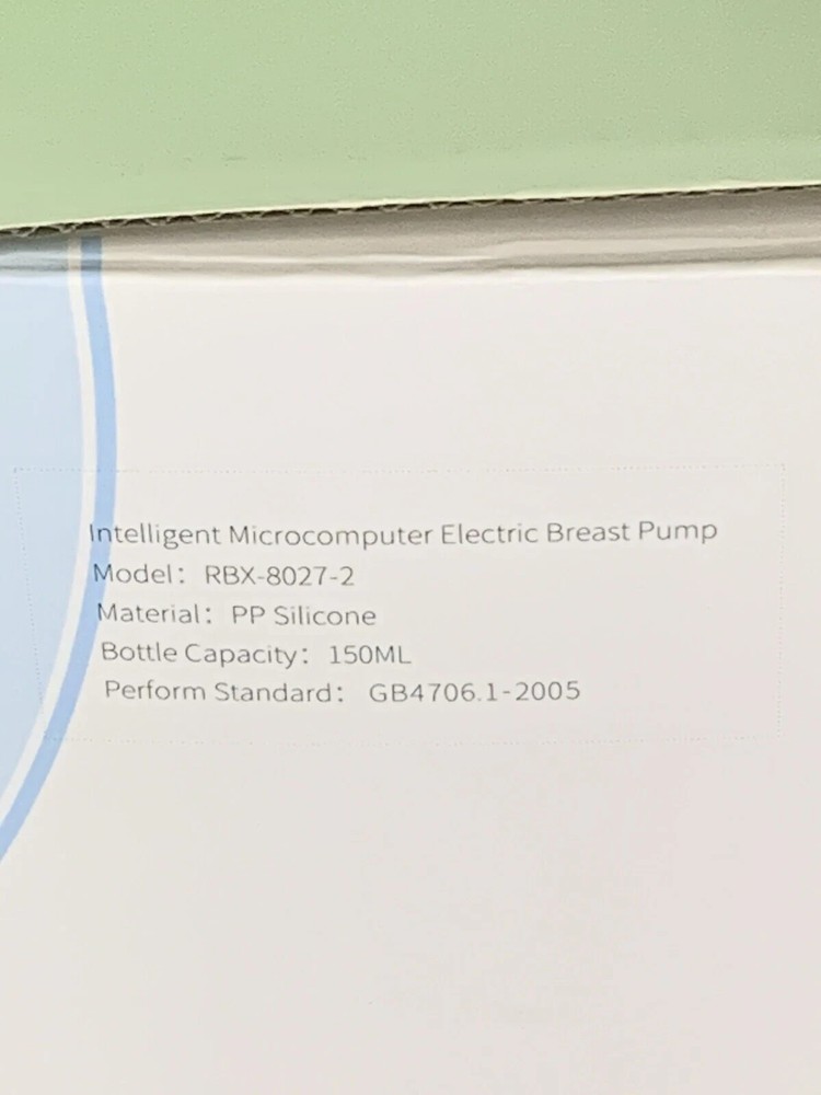 Real Bubee Intelligent Microcomputer Bilateral Electric Breast Pump RBX-8027-2