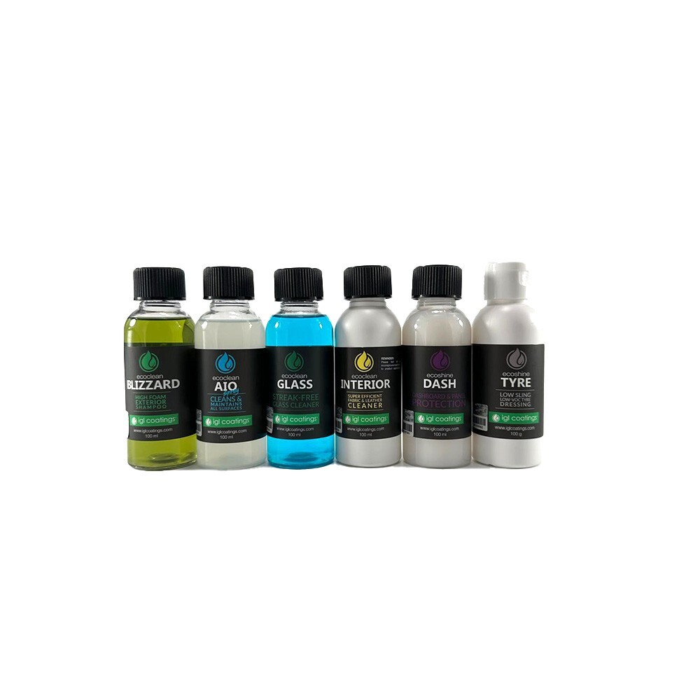 IGL Ecoclean Travel Kit (100ml) Everything You Need For A Quick Shine