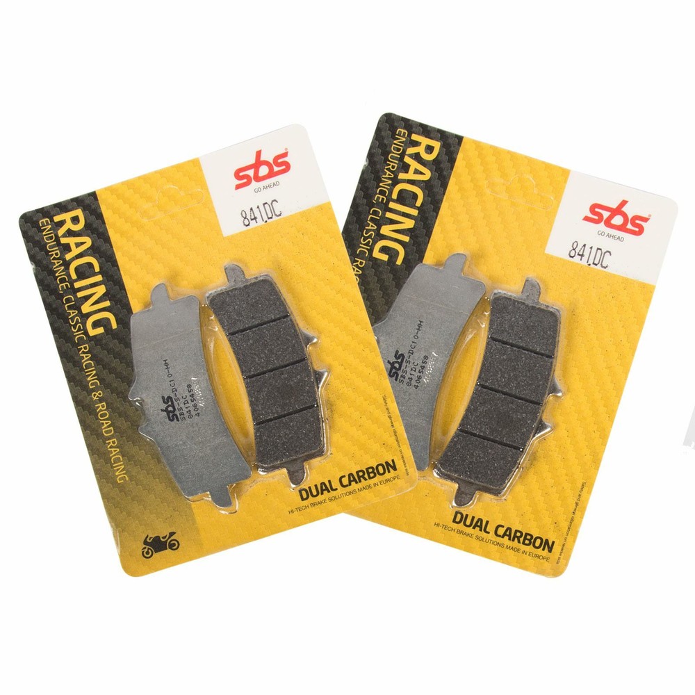 SBS 841 DC Dual Carbon Front Brake Pads