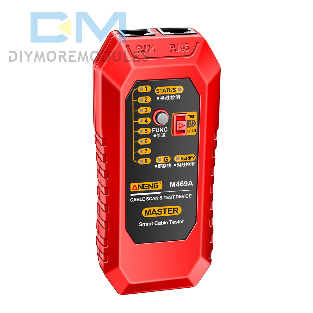 ANENG M469A Multifunctional Network Cable Tracker Networking Analyzer RJ45 /RJ11