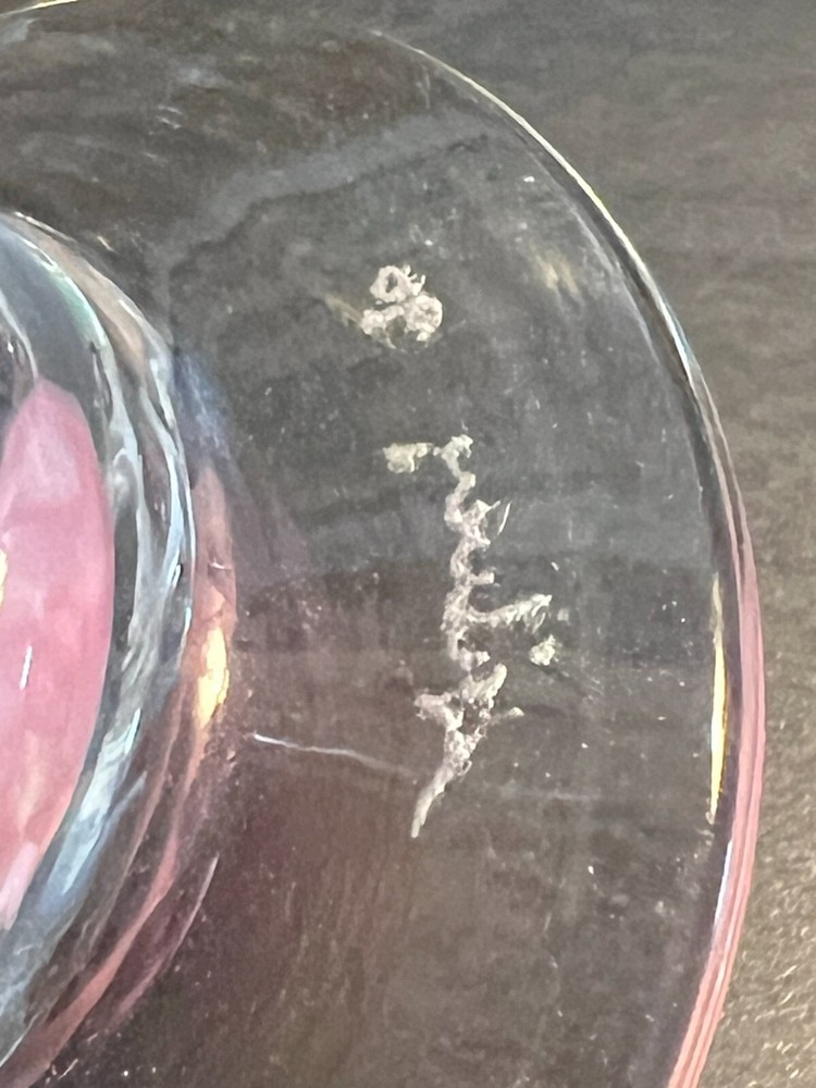 CONTEMPORARY Art Glass Perfume BOTTLE