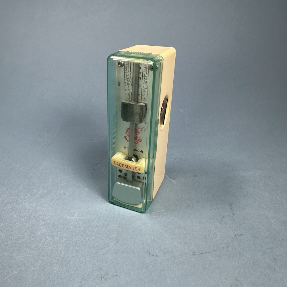 Pacemaker Wind Up Music Metronome - Tested Works Vintage