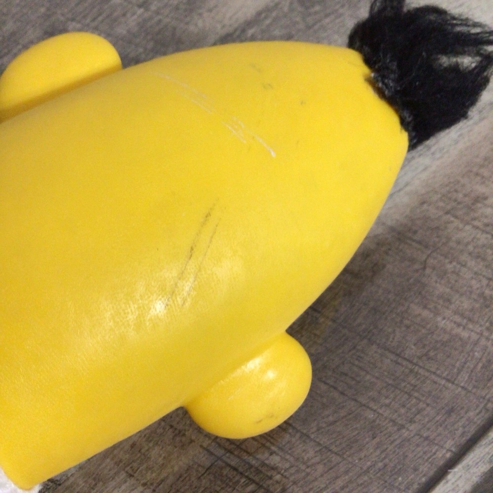 Vintage Sesame Street Bert Hand Puppet Muppets Rubber Cloth ~ ISSUES