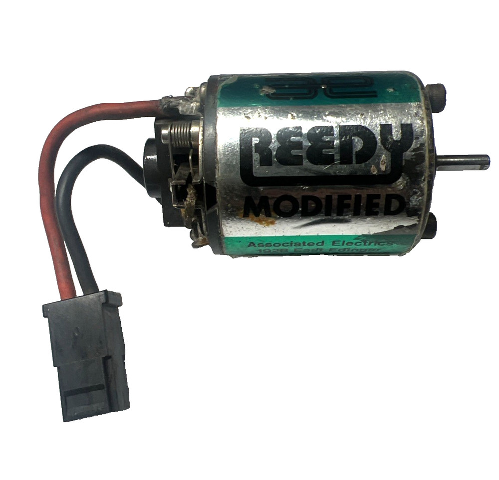 Vintage Reedy Green Label Brushed Modified RC Motor