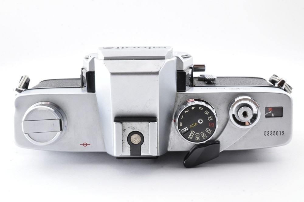 Minolta SR505 SLR Camera Silver [As Is] #25221-7