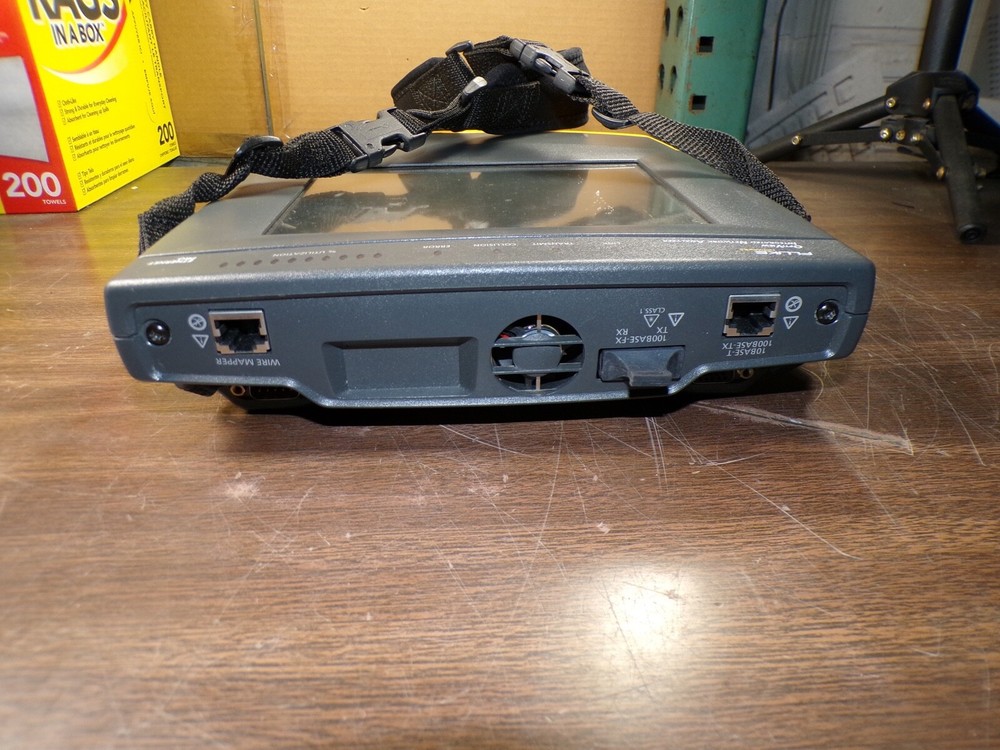 FLUKE OPTIVIEW NETWORK ANALYZER **untested