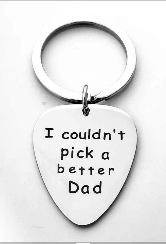 I couldn't pick A Better Dad Keychain