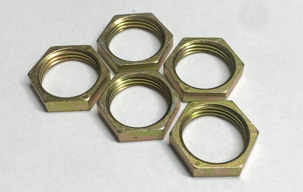 5-Pack Dillon 7/8x14 Reloading Die Lock Rings – 1″ Die Locking Nuts