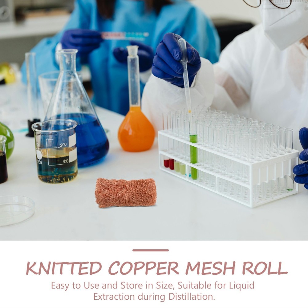 1 Roll Distilling Copper Mesh Roll Laboratory Copper Roll Mesh Screen For