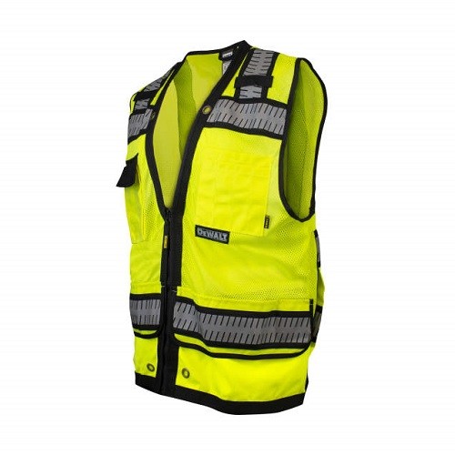 DEWALT DSV521 Class 2 Heavy Duty Surveyor Vest, Medium
