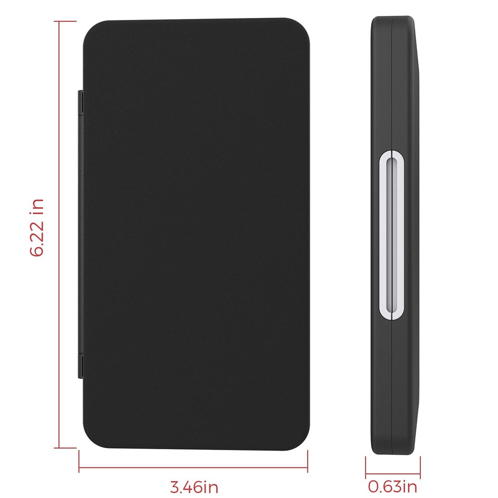 HEIYING Switch Game Card Case for Switch 2 & OLED & Lite,Portable Black Memory S