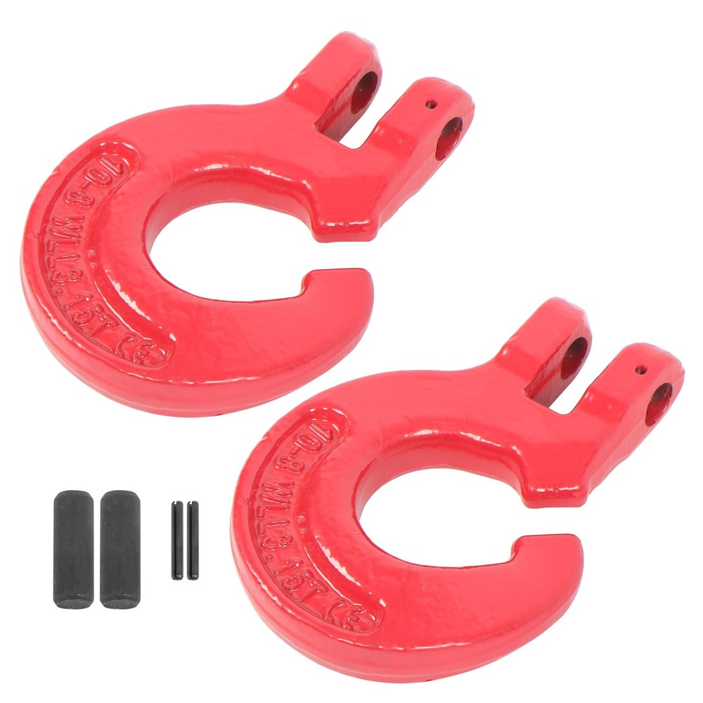 2 Pack G80 Logging Chain Choker Hook - 3/8" Hook Size 6900Lbs Working Load Limit