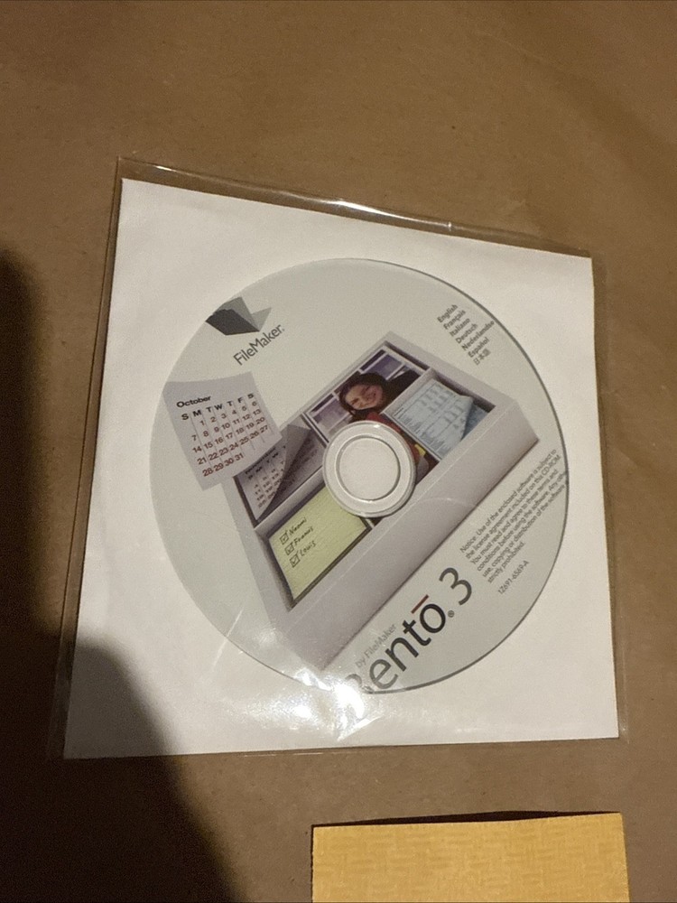 Bento 3 by FileMaker ~  for MAC   ~ NEW