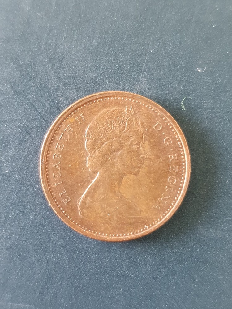 CANADA 1 CENT COIN 1974 CIRCULATED.