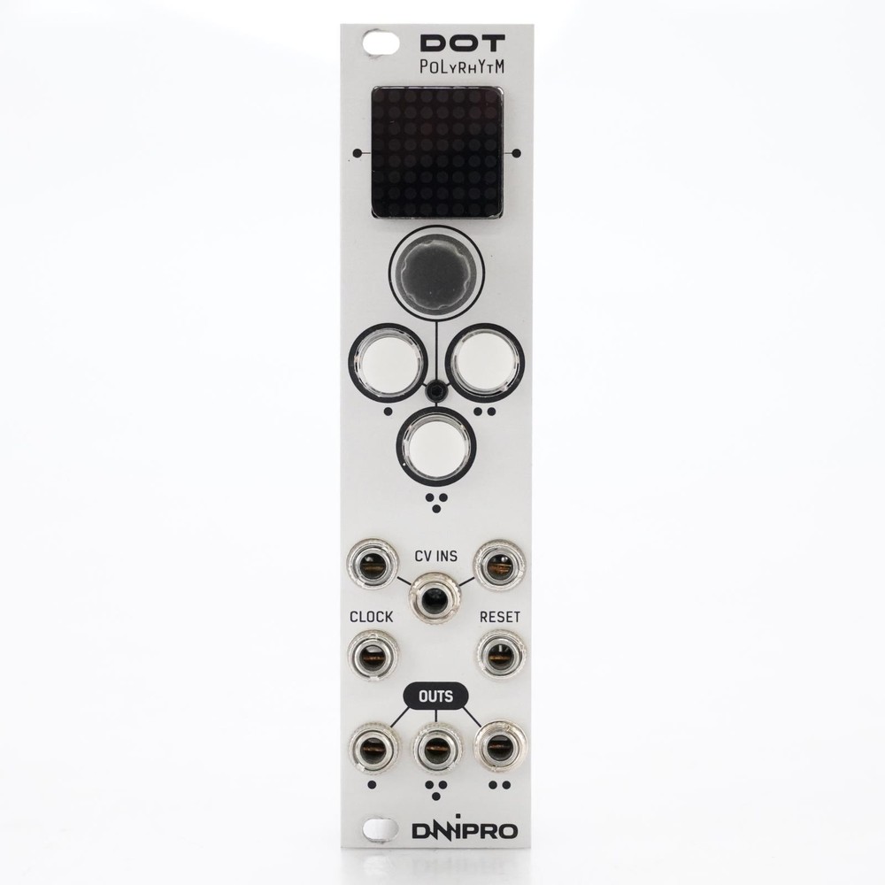 DNIPRO Modular DOT Polyrhythm Trigger Sequencer Eurorack Module #52887