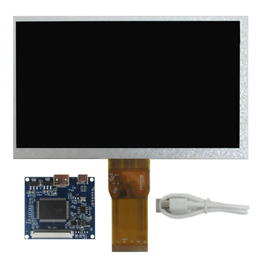 10Sets 7" LCD Display Driver Control Board HDMI-Compatible For Raspberry Pi PC