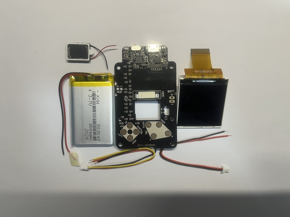 GameBoy zero VMU circuit gem PCB kit retropie