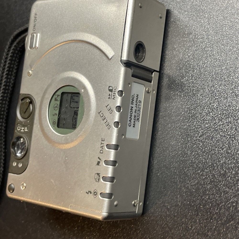 Canon PowerShot ELPH 2 Silver Compact Camera Partially Tested