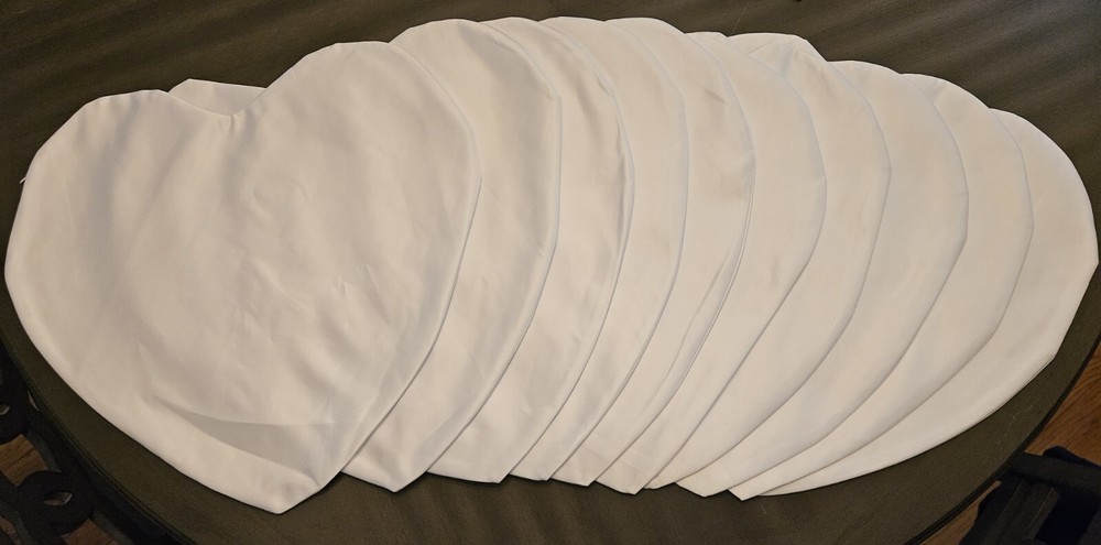 Heart Shape Pillow Case Cover Zippered