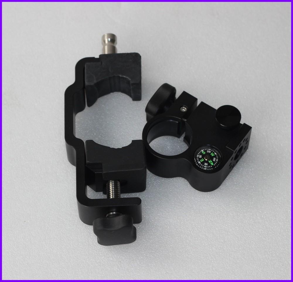 NEW SOUTH Pole Clamp with compass & Open Data Collector Cradle Bracket