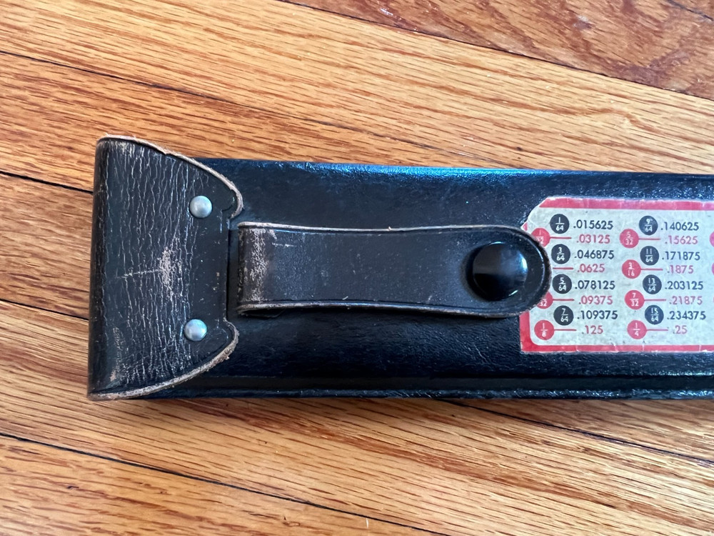 Post Cat. No. 1460 Slide Rule Vintage w/ Case - Versalog