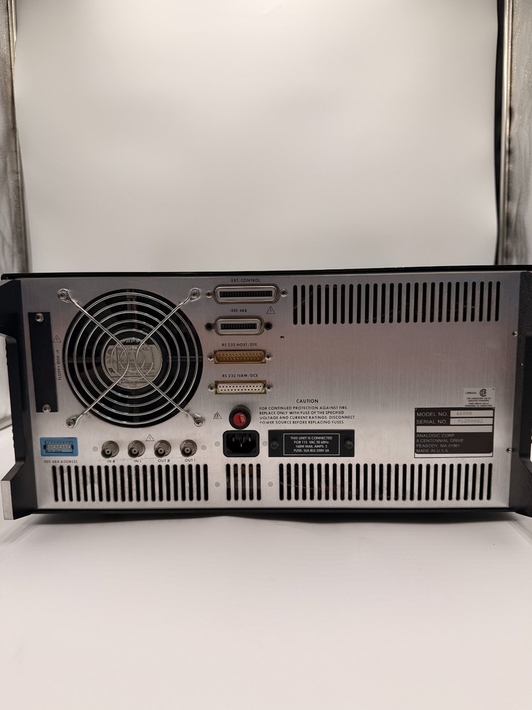 Data Precision 6100 B Multi-Channel Signal Analyzer